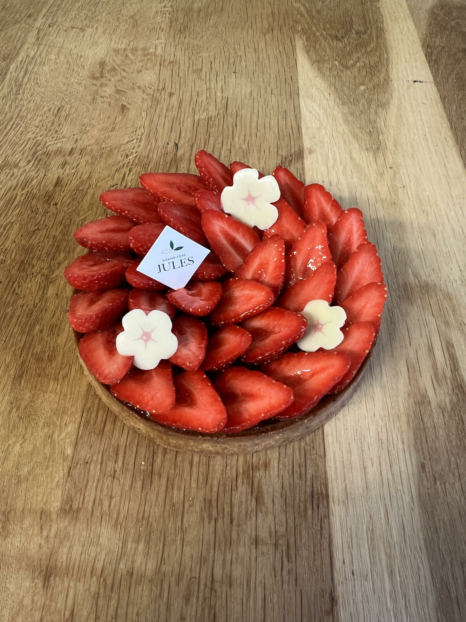 Grand Pere Jules Boulangerie Rennes Tarte Fraise